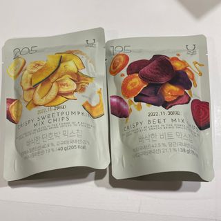 딜라이트 프로젝트 원물칩 2종 6ea(비트 믹스칩, 단호박 믹스칩) — 5점을 준 리뷰어가 2022년 4월 올린 사용 사진