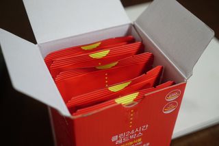 클린24시간 레드박스 1BOX(5포) + 전용보틀(500ml) — 5점을 준 리뷰어가 2024년 1월 올린 사용 사진