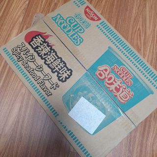NISSIN 닛신 컵누들  4종 - 씨푸드오리지날, 씨푸드 스파이시, 씨푸드 커리, 씨푸드 XO소스 — 4점을 준 리뷰어가 2021년 11월 올린 사용 사진