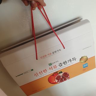 즙한가득 양배추사과즙/석류즙 30포, 선물박스 택1 — 5점을 준 리뷰어가 2022년 1월 올린 사용 사진
