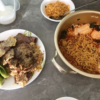 [풀무원] 자연은맛있다 정면, 백면, 홍면  세트 — 5점을 준 리뷰어가 2021년 4월 올린 사용 사진