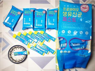 헬스업 핼스업 프로바이오 생유산균 퍼스트 — 5점을 준 리뷰어가 2020년 12월 올린 사용 사진