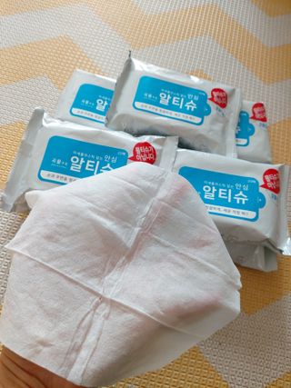 [엠메이데이] 안심 알티슈 20매 x 7 — 4점을 준 리뷰어가 2022년 1월 올린 사용 사진