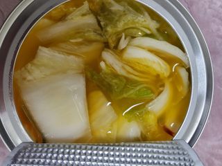 셰프애찬 단호박 백김치 1kg — 5점을 준 리뷰어가 2022년 10월 올린 사용 사진