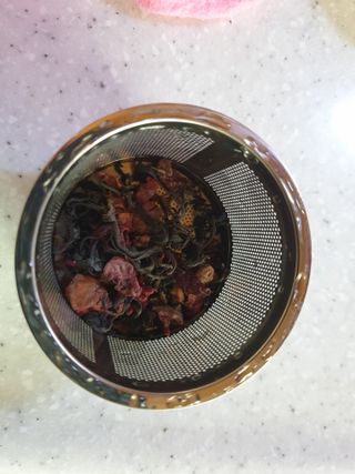 마시다 붉은 석양 빛을 담은 프리미엄 수제 블렌딩 홍차, 레드선셋블랙티 — 5점을 준 리뷰어가 2021년 3월 올린 사용 사진