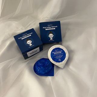 제주인디 폴리인디고 리프레쉬 바이오셀룰로오스 마스크팩 — 5점을 준 리뷰어가 2021년 11월 올린 사용 사진