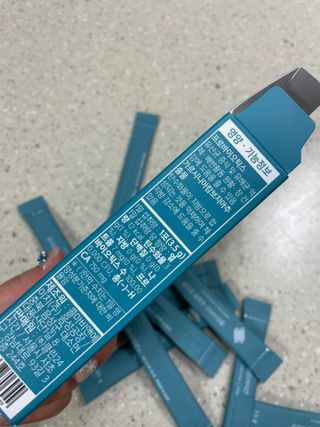 클린24시간 슬림앤유산균 1박스 (3.5g X 15포) — 5점을 준 리뷰어가 2023년 1월 올린 사용 사진