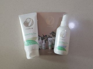 mom e 맘이 내추럴 베이비 케어 크림+바디오일 — 4.5점을 준 리뷰어가 2021년 1월 올린 사용 사진