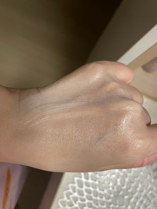 바노바기 코스메틱 바노바기 밀크씨슬 리페어 시카 선스크린 플러스 50ml — 5점을 준 리뷰어가 2023년 3월 올린 사용 사진
