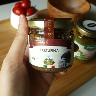 이탈리안 프리미엄 파스타 룸모 Rummo 파스타 2종 + 바질 페스토 + 블랙 트러플 페이스트 — 5점을 준 리뷰어가 2021년 7월 올린 사용 사진