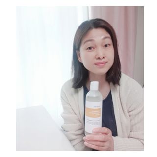 나나스킨 캐모마일아쿠아수딩토너 — 5점을 준 리뷰어가 2021년 4월 올린 사용 사진