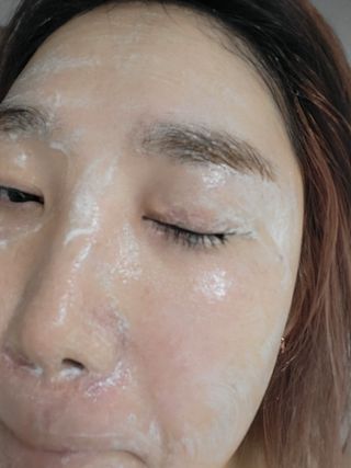 랑벨 내츄럴 딥 포어 클렌저 210ml (저자극 약산성 천연 클렌징 젤) — 4점을 준 리뷰어가 2022년 10월 올린 사용 사진