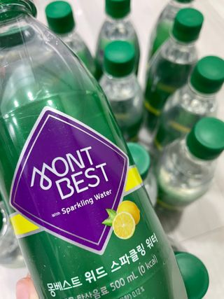 몽베스트 Montbest with Sparkling water Lemon OR Lime 20병(랜덤) — 5점을 준 리뷰어가 2022년 5월 올린 사용 사진