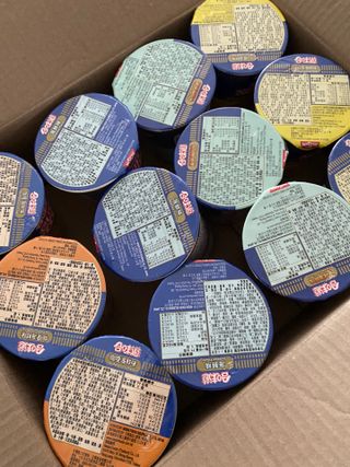 NISSIN 닛신 컵누들  4종 - 씨푸드오리지날, 씨푸드 스파이시, 씨푸드 커리, 씨푸드 XO소스 — 5점을 준 리뷰어가 2021년 12월 올린 사용 사진