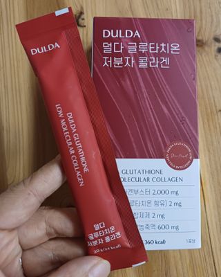 [덜다] 글루타치온 저분자 콜라겐 (20g x 15포) — 5점을 준 리뷰어가 2023년 8월 올린 사용 사진