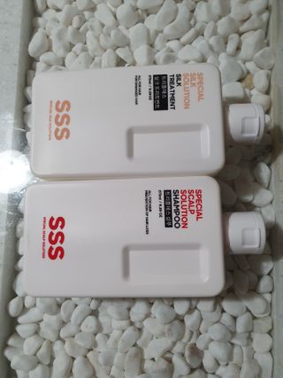 트리플에스 탈모 샴푸 275ml + 실크 트리트먼트 275ml — 4점을 준 리뷰어가 2021년 2월 올린 사용 사진