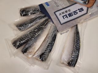 ㈜금호통상 노르웨이 고등어 900g (6~10편) — 5점을 준 리뷰어가 2023년 11월 올린 사용 사진