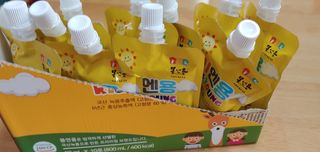 [몸엔용] 어린이, 초등학생의 영양간식 달콤 국산녹용 키엔용  80ml x 10포 — 5점을 준 리뷰어가 2021년 7월 올린 사용 사진