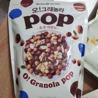 오!그래놀라팝 현미아몬드 — 4.5점을 준 리뷰어가 2022년 4월 올린 사용 사진