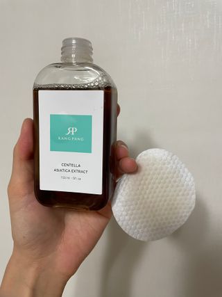 랑팡 병풀추출물150ml+어성초추출물150ml+스킨빅패드60매 — 4점을 준 리뷰어가 2021년 10월 올린 사용 사진