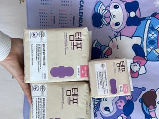 나우[템포] 템포 패드 내추럴 순면 생리대 SET(중형 슬림 + 대형 + 라이너) — 5점을 준 리뷰어가 2024년 4월 올린 사용 사진