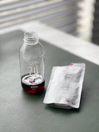 클린24시간 1BOX(5포) + 전용보틀(500ml) — 4.5점을 준 리뷰어가 2023년 3월 올린 사용 사진