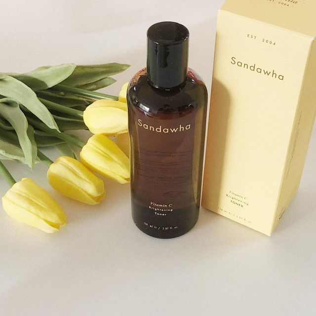 산다화 비타민c 화이트닝 토너 150ml 리뷰 사진