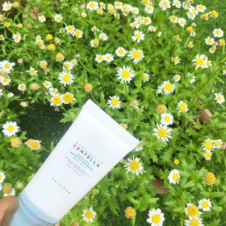 [스킨1004] 마다가스카르 센텔라 히알루-시카 워터핏 선세럼 50ml — 5점을 준 리뷰어가 2024년 5월 올린 사용 사진