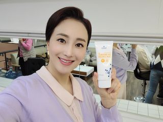 [트리티스] UV 디펜스 선크림 PA+++ / SPF50+  60ml — 5점을 준 리뷰어가 2021년 1월 올린 사용 사진