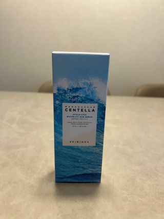 [스킨1004] 마다가스카르 센텔라 히알루-시카 워터핏 선세럼 50ml — 5점을 준 리뷰어가 2024년 5월 올린 사용 사진