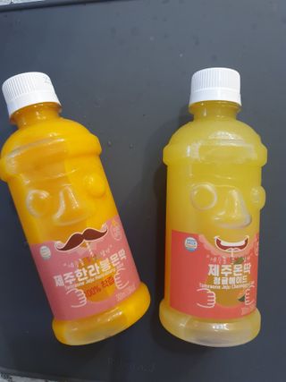 탐라원 제주의 맛, 몬딱주스 4종세트 - 한라봉몬딱주스, 천혜향몬딱주스, 청귤에이드, 당근몬딱주스 — 5점을 준 리뷰어가 2021년 7월 올린 사용 사진