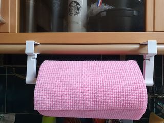 위케어 일회용 향균 수세미 50매 2롤 세트 총 100매 Pink — 4.5점을 준 리뷰어가 2021년 2월 올린 사용 사진