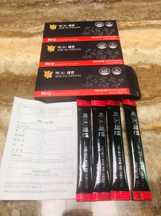 새롬바이오 리생 [미쾌변] 차전자피 식이섬유 건강기능식품 3팩 — 5점을 준 리뷰어가 2021년 7월 올린 사용 사진