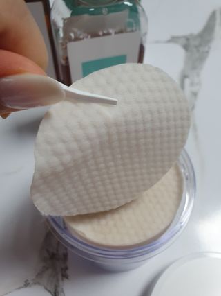 랑팡 병풀추출물150ml+어성초추출물150ml+스킨빅패드60매 — 5점을 준 리뷰어가 2021년 10월 올린 사용 사진