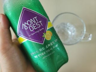 몽베스트 Montbest with Sparkling water Lemon OR Lime 20병(랜덤) — 5점을 준 리뷰어가 2022년 7월 올린 사용 사진