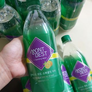 몽베스트 Montbest with Sparkling water Lemon OR Lime 20병(랜덤) — 5점을 준 리뷰어가 2021년 10월 올린 사용 사진