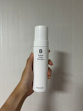 블룸비 거품 두피 샴푸 — 5점을 준 리뷰어가 2022년 9월 올린 사용 사진