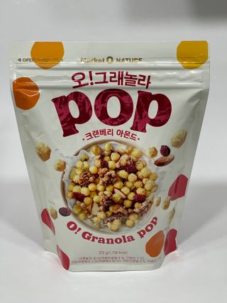 오!그래놀라팝 현미아몬드 — 4.5점을 준 리뷰어가 2022년 4월 올린 사용 사진
