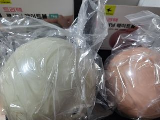 트라택 쿠셔닝 웨이트볼 0.5kg + 1kg SET — 5점을 준 리뷰어가 2022년 6월 올린 사용 사진