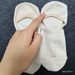 [사이즈가 있는 양말 필로이]남자 덧신 6족 선물 세트_나를 위한 선물or마음을 전하는 선물【 S, M, L, XL】 — 5점을 준 리뷰어가 2022년 6월 올린 사용 사진