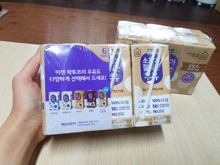 소화가 잘되는 우유 국산 5곡 미숫가루 — 4.5점을 준 리뷰어가 2021년 9월 올린 사용 사진