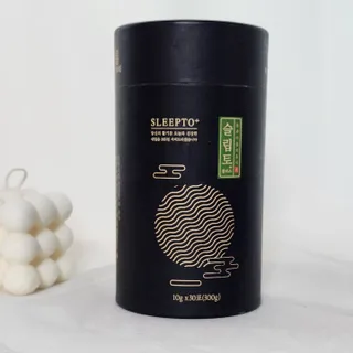 프리마인 자체 기업부설 연구소에서 찾아낸 건강한 수면의 비밀.  슬립토 플러스 30포 — 5점을 준 리뷰어가 2022년 9월 올린 사용 사진
