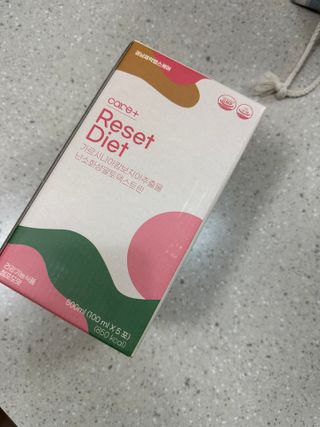 [경남제약헬스케어] 케어플러스 리셋 다이어트 청포도맛 100ml X 5포 (5일분) — 4점을 준 리뷰어가 2023년 4월 올린 사용 사진