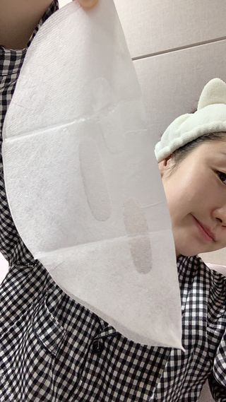 Dr.느루벗 느루벗 EGF FGF 스킨 리커버리 마스크 10장 — 5점을 준 리뷰어가 2021년 4월 올린 사용 사진