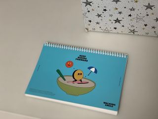 리훈 차일드라이크 워킹스마일 초등학생 스터디 플래너 — 5점을 준 리뷰어가 2021년 10월 올린 사용 사진