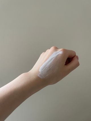 아이레시피 모이스트터치 스포츠 선밀크 50ml (SPF50+ PA+++) — 4점을 준 리뷰어가 2023년 4월 올린 사용 사진