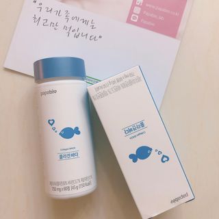 파파비오랩 승무원 콜라겐 콜라겐바다 — 5점을 준 리뷰어가 2021년 1월 올린 사용 사진