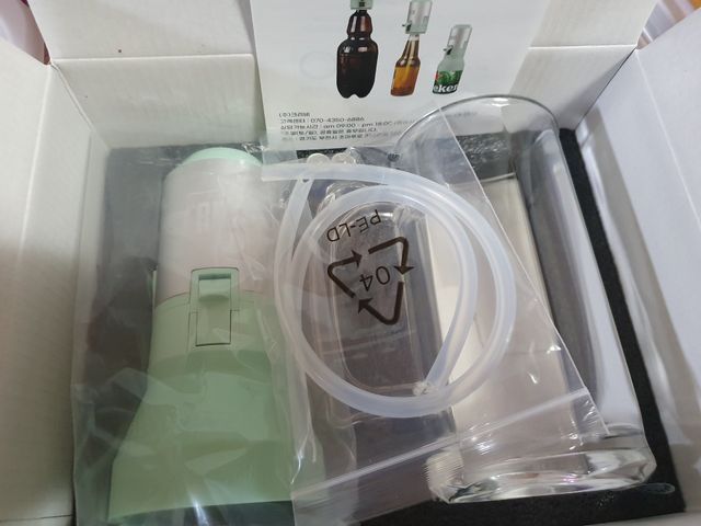 크림맥주거품기+500ml 맥주잔+AAA 배터리 리뷰 사진