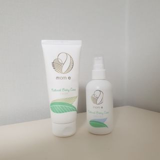 mom e 맘이 내추럴 베이비 케어 크림+바디오일 — 5점을 준 리뷰어가 2021년 1월 올린 사용 사진