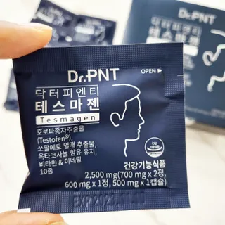 닥터피엔티 [Dr.PNT] 남성 건강 올인원! 테스마젠 — 3점을 준 리뷰어가 2022년 11월 올린 사용 사진
